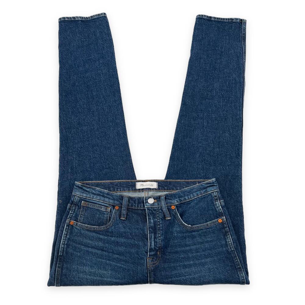 Madewell Stovepipe Full-Length High-Rise Jeans in Styler Wash size 29 x 33 - Picture 11 of 16